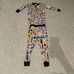 Little Sleepies Big Apple Pajama Set